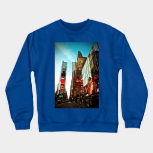 New York City Times Square America Crewneck Sweatshirt